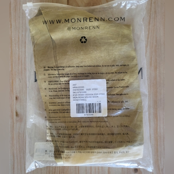 NWT Mon Renn Splice Short (as sold by Anthropologie), Size L - Picture 15 of 15